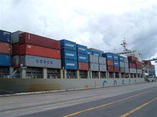 Mainfreight Containers ready for Export