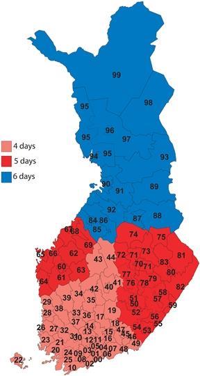 Transport Finlande